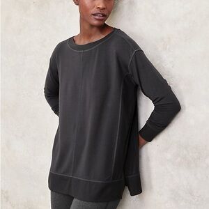 Garnet Hill Ribbed-Detail Tunic